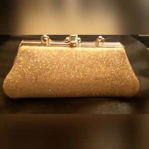 New Elegant Gold Clutch Bag